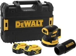 DeWALT DCW210P2 Accu Excentrische Schuurmachine | 125mm | 18 Volt 5,0 Ah |+TSTAK [DCW 210 P2]