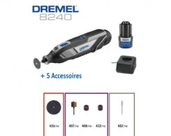 Dremel 8240-5 Multitool | Accu 12V 2,0 Ah Li-Ion | +5 Accessoires [F.013.824.0JA] -Makita || Beta || Metabo Verkoopwinkel Dremel 8240 5 F.013.824.0JA ext 4