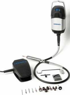 Dremel FORTIFLEX 9100 Dremel | FortiFlex | 300 Watt | Voetpedaal | + 21 Accesoires [F.013.910.0JA]
