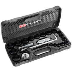 Facom Gereedschappen 245.J2A Pakkingsnijder Set | 3-50 Mm | Onderhoud | 26-Delig [245.J2A]