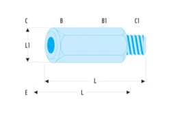 Facom Gereedschappen U.49BR1 Aansluitstuk Voor Trekker U.49P [Aansluitstuk Trekker U.49] -Makita || Beta || Metabo Verkoopwinkel Facom Gereedschappen U.49BR1 Aansluitstuk Trekker U.49 ext 2