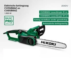 HiKOKI CS35SBWAZ Kettingzaag | 1900 Watt | 3/8 Inch | 350 Mm [CS35SB WAZ] -Makita || Beta || Metabo Verkoopwinkel HiKOKI CS35SBWAZ CS35SB WAZ ext 3