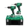 HiKOKI KC12DAWAZ Comboset | Boormachine | Slagschroevendr. | 12V 2.5Ah | +Koffer [KC12DAWAZ] -Makita || Beta || Metabo Verkoopwinkel HiKOKI KC12DAWAZ KC12DA WAZ