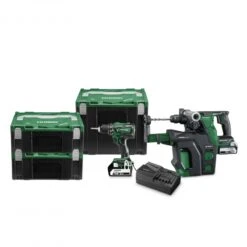 HiKOKI KC18DRBLWBDZ Combopack DS18DBSL + DH18DBL | 18V 5.0Ah | Stofafz | +Systainer [KC18DRBL WBDZ]