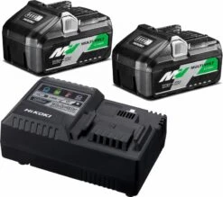 HiKOKI UC18YSL3WFZ Multivolt Boosterpack | 2 X Accu 18V 8.0Ah En Snellader [UC18YSL3WFZ]