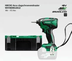 HiKOKI WH18DEW2Z Slagschroevendraaier | 18 Volt | Basic | +Systainer [WH18DEW2Z] -Makita || Beta || Metabo Verkoopwinkel HiKOKI WH18DBSLW2Z WH18DBSLW2Z ext 2