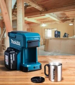 Makita DCM501Z Koffiezetapparaaat | Koffie+Pads | Voor Accu 18 Volt [Koffiezetter] -Makita || Beta || Metabo Verkoopwinkel Makita DCM501Z Koffiezetter ext 2