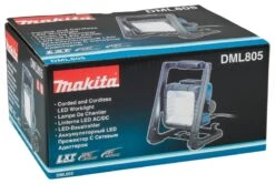 Makita DEADML805 Bouwlamp | LED | 360 Gr | Netstroom 230V En Accu 14,4 - 18V [DML805] -Makita || Beta || Metabo Verkoopwinkel Makita DEADML805 DEAD ML 805 ext 6