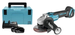 Makita DGA504RTJ Accu Haakse Slijper | 125 Mm | 18 Volt 5.0 Ah Li-Ion | + M-Box [DGA504]