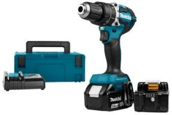 Makita DHP484RTJ Klopboor | Borstelloos | 54Nm | 18V 5.0Ah Li-Ion | +M-Box [DHP484]