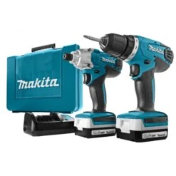 Makita DK1497 Combiset | Boormachine + Slagschroevendr | 14,4V 1.3Ah | +Koffer [DK1497]