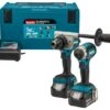 Makita DLX2432TJ Combiset | Boormachine En Slagschroevendraaier | 18V 5,0Ah [DDF486 + DTD153] -Makita || Beta || Metabo Verkoopwinkel Makita DLX2432TJ DDF486 DTD153