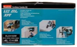 Makita DLX4103W (3x Accu) Combiset | 4x Machine | 3x Accu 18 Volt 5.0 Ah | +Tas [DLX4103W] -Makita || Beta || Metabo Verkoopwinkel Makita DLX4103W 3x Accu DLX4103W ext 4