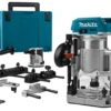 Makita DRT50ZJX9 Boven- En Kantenfrees | 18V | MBox | Basic | +Geleiderailadapter [DRT50 + Adapter] -Makita || Beta || Metabo Verkoopwinkel Makita DRT50ZJX9 DRT50 adapter