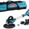 Makita DSL801RTEU Langnek Schuurmachine | 225 Mm | 18 Volt 5,0 Ah Li-Ion | +Tas [DSL801] -Makita || Beta || Metabo Verkoopwinkel Makita DSL801RTEU DSL801