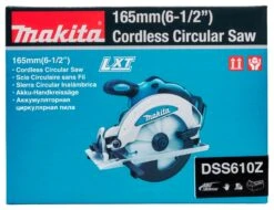 Makita DSS610Z Accu Cirkelzaag | Linkshandig | 165 Mm | 18 Volt | Basic | Doos [DSS610] -Makita || Beta || Metabo Verkoopwinkel Makita DSS610Z DSS610 ext 3