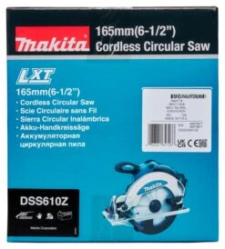 Makita DSS610Z Accu Cirkelzaag | Linkshandig | 165 Mm | 18 Volt | Basic | Doos [DSS610] -Makita || Beta || Metabo Verkoopwinkel Makita DSS610Z DSS610 ext 4