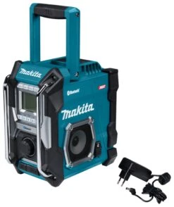 Makita MR002GZ Bouwradio | Netstroom Of Li-Ion | FM/AM | Bluetooth [MR002GZ] -Makita || Beta || Metabo Verkoopwinkel Makita MR002GZ MR002GZ Bluetooth ext 4
