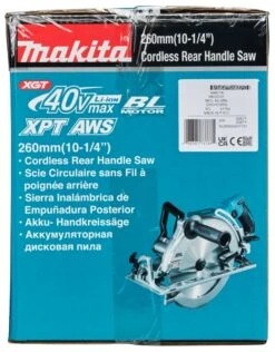 Makita RS002GT101 Accu Cirkelzaag Linkshandig | 260 Mm | XGT 40 V 5.0 Ah | Doos [RS002G - 40V Max] -Makita || Beta || Metabo Verkoopwinkel Makita RS002GT101 RS001G 40V Max ext 8