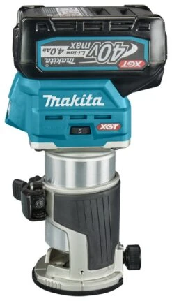 Makita RT001GM207 Accu Kantenfrees | 40 V XGT MAX 4.0 Ah Li-Ion | +Mbox [RT001G] -Makita || Beta || Metabo Verkoopwinkel Makita RT001GM207 RT001G ext 2 1