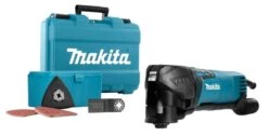 Makita TM3010CX15 Multitool | Oscillerend | 320 Watt | +Koffer En Toebehoren [Multitool - Multicutter]