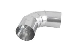 Master Uitlaatpijp RVS 120 Mm Verbrandingsuitlaatpijp | RVS 120mm | 90 Gr | Voor BV77E [4013.261]