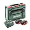 Metabo Basis Set 2x LiHD 8,0 Ah Basis Set | 2x Accu 18V 8,0Ah LiHD +Lader ASC 145 | +metaBOX [685131000] -Makita || Beta || Metabo Verkoopwinkel Metabo Basis set 2x LiHD 80 Ah 685131000