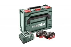 Metabo Basis Set 2x LiHD 8,0 Ah Basis Set | 2x Accu 18V 8,0Ah LiHD +Lader ASC 145 | +metaBOX [685131000]