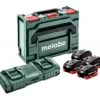 Metabo Basis Set 4x LiHD 8,0 Ah Basis Set | 4x Accu 18V 8,0Ah LiHD +1xLader ASC 145 Duo | +metaB [685135000] -Makita || Beta || Metabo Verkoopwinkel Metabo Basis set 4x LiHD 80 Ah 685135000