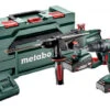 Metabo Combo Set 2.3.2 Accuboor + Boorhamer | 18 V 2,0 Ah Li-Ion | +MetaBOX [685083000] -Makita || Beta || Metabo Verkoopwinkel Metabo Combo Set 2.3.2 685083000