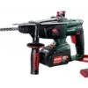 Metabo KHA 18 LTX - 2 X 5.2 Ah Accu Boorhamer 2.2J | SDS+ | 18 Volt Li-Ion 5.2 Ah | +metaBOX [600210650] -Makita || Beta || Metabo Verkoopwinkel Metabo KHA 18 LTX 2 x 5.2 Ah 600210650