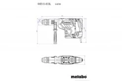 Metabo KHEV 8-45 BL Combihamer | 12,2J | SDS Max | 1500 W | +Koffer [600766500] -Makita || Beta || Metabo Verkoopwinkel Metabo KHEV 8 45 BL 600766500 ext 8