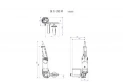 Metabo SE 17-200 RT Satineermachine | 1700 Watt | +Extra Handgreep [602259000] -Makita || Beta || Metabo Verkoopwinkel Metabo SE 17 200 RT 602259000 ext 4
