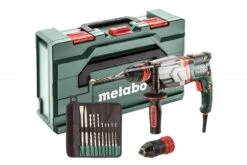 Metabo UHEV 2860-2 Quick Set Combihamer | 1100W | +Boorhouder +boor/beitelset | MetaBox [600713510]