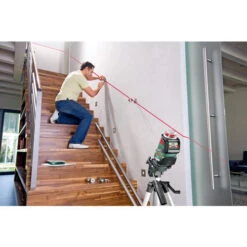Bosch Groen PLL 1 P Spirit Level Laser-Waterpas | Laserbereik : 20 Meter | +Wandhouder [0.603.663.300] -Makita || Beta || Metabo Verkoopwinkel PLL360 4