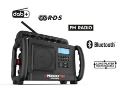 PerfectPro ROCKBOX Bouw Radio | FM | MP3 | DAB+ | +Bluetooth [RBX3]