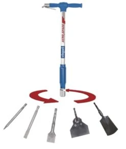 Scheppach 5-in-1 Tool AERO 2 SPADE 5-in-1 Tool AERO 2 SPADE | Pneumatisch | 6.3 Bar | 280 Lpm | +Tb [5909601900 - Pneumatisch]