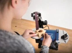 Scheppach BTS700 Band- En Slijpschijfmachine | 250 W | 125 Mm | +Verstekgeleider [4903304901] -Makita || Beta || Metabo Verkoopwinkel Scheppach BTS700 4903304901 ext 5