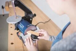 Scheppach BTS700 Band- En Slijpschijfmachine | 250 W | 125 Mm | +Verstekgeleider [4903304901] -Makita || Beta || Metabo Verkoopwinkel Scheppach BTS700 4903304901 ext 9