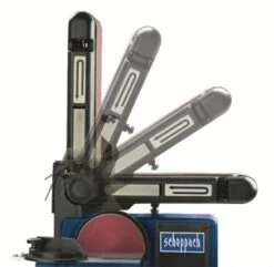 Scheppach BTS800 Band- En Slijpschijfmachine | 370 W | 2850 Tpm | 150 Mm [4903302901] -Makita || Beta || Metabo Verkoopwinkel Scheppach BTS800 4903302901 ext 4