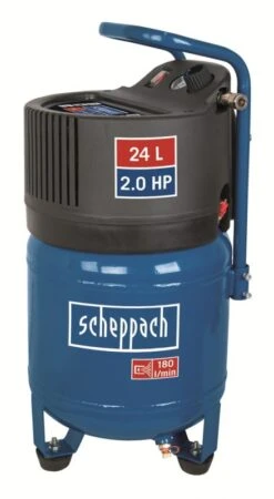 Scheppach HC24V Compressor | Olievrij | 1500 Watt | 24 Liter | 10 Bar [5906117901]