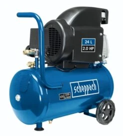 Scheppach HC26 Compressor | Olie Gesmeerd | 1500 W | 8 Bar | 24 Lilter [5906135901]