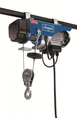 Scheppach HRS250 Elektrisch Katrol | 530 W | Capaciteit 250 Kg [4906904000]