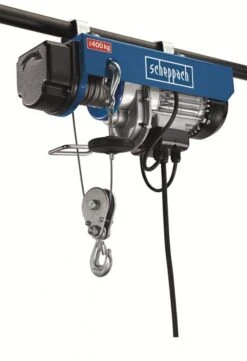 Scheppach HRS400 Elektrisch Katrol | 780 W | Capaciteit 400 Kg [4906905000]