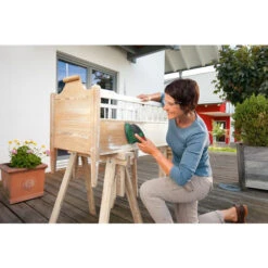 Bosch Groen EasySander 12 (Basic) Delta Schuurmachine | 12 Volt | Basic | +Koffer [0.603.976.90B] -Makita || Beta || Metabo Verkoopwinkel Schuurmachine PSM108Li 4 1