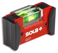 Sola 01621201 Waterpas | Go! Megnetic Clip | 7,5 Cm [Go! Magnetic Clip]