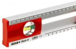 Sola Mark-It Afteken Waterpas Mark-It | Aluminium | Zilver | 80 Cm [Afteken Waterpas 80 Cm] -Makita || Beta || Metabo Verkoopwinkel Sola Mark It Afteken waterpas 80 cm ext 3