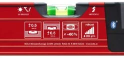 Sola RED 120 Digitale Waterpas Waterpas | Elektronische Hellingmeter | ENW | 120 Cm [01731401] -Makita || Beta || Metabo Verkoopwinkel Sola RED 120 Digitale Waterpas 01731401 ext 5