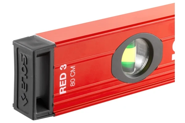 Sola Waterpas - RED 3 60 Waterpas | Kokerprofiel | 60 Cm | Aluminium | 3 Libellen [01214801 - Kokerprofiel] - Afbeelding 3