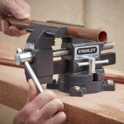 Stanley 1-83-065 Bankschroef | MaxSteel | Klemdiepte 85 Mm | Breedte 100 Mm [1-83-065 Bankschroef] -Makita || Beta || Metabo Verkoopwinkel Stanley handgereedschap 1 83 065 1 83 065 Bankschroef ext 4